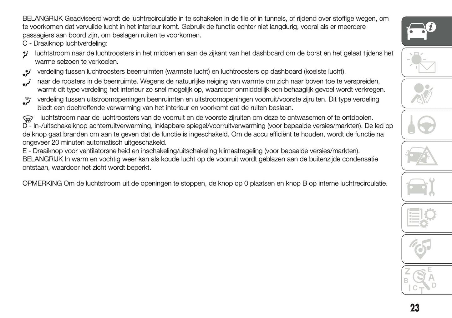 2018-2019 Fiat Panda Gebruikershandleiding | Nederlands