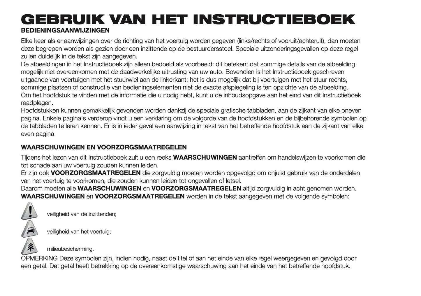 2018-2019 Fiat Panda Gebruikershandleiding | Nederlands