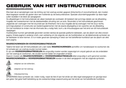 2018-2019 Fiat Panda Gebruikershandleiding | Nederlands