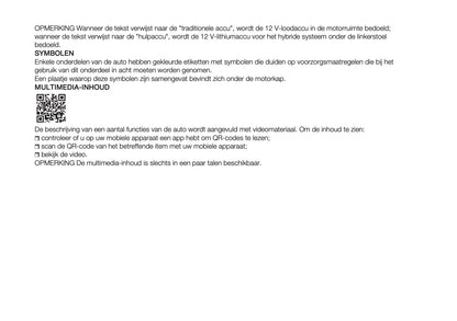 2026 Fiat Panda/Pandina Gebruikershandleiding | Nederlands