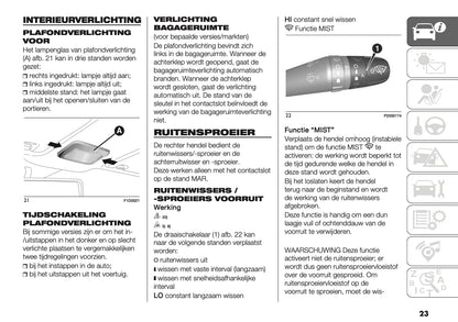 2024-2025 Fiat Panda/Pandina Gebruikershandleiding | Nederlands