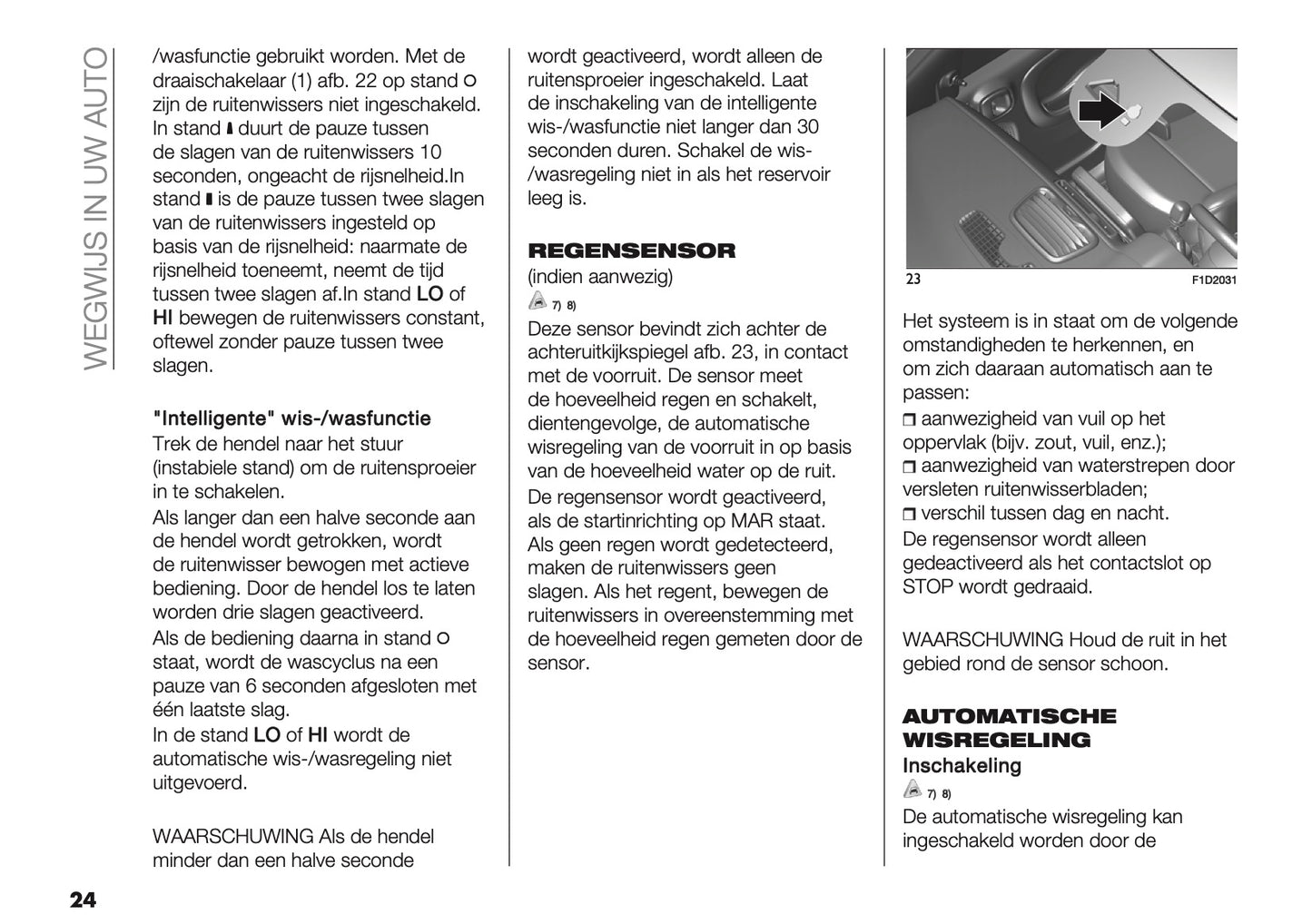 2024-2025 Fiat Panda/Pandina Gebruikershandleiding | Nederlands