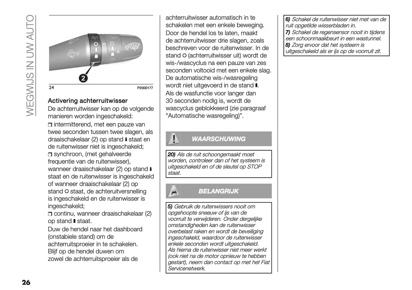 2024-2025 Fiat Panda/Pandina Gebruikershandleiding | Nederlands