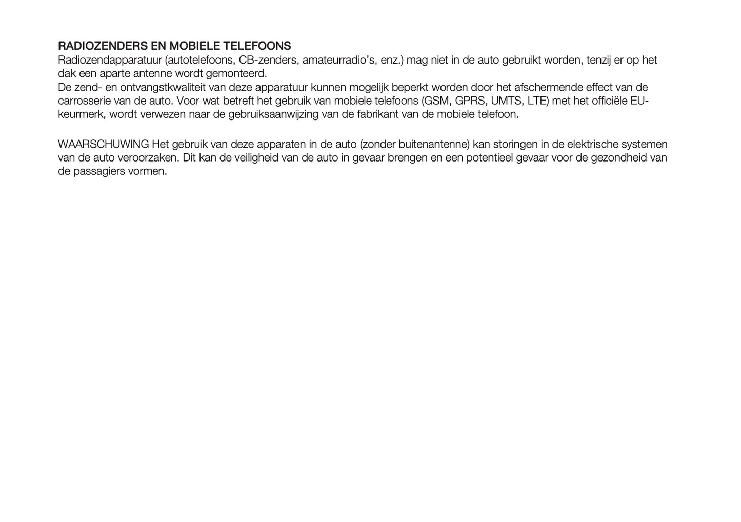 2024-2025 Fiat Panda/Pandina Gebruikershandleiding | Nederlands