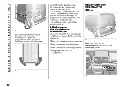 2025 Fiat Scudo/Ulysse Owner's Manual | German