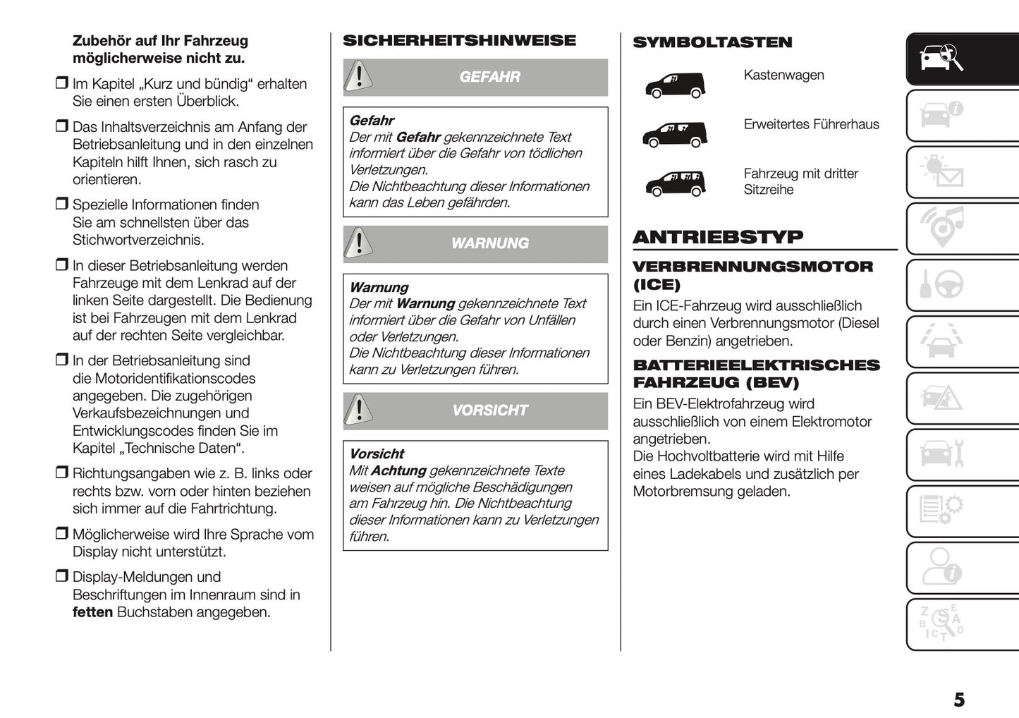2025 Fiat Scudo/Ulysse Owner's Manual | German