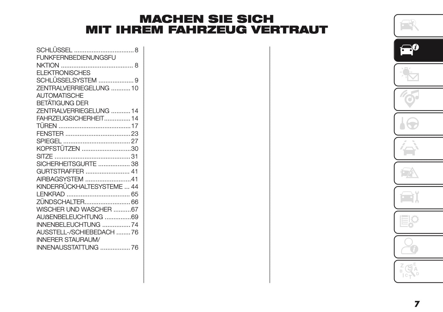2025 Fiat Scudo/Ulysse Owner's Manual | German