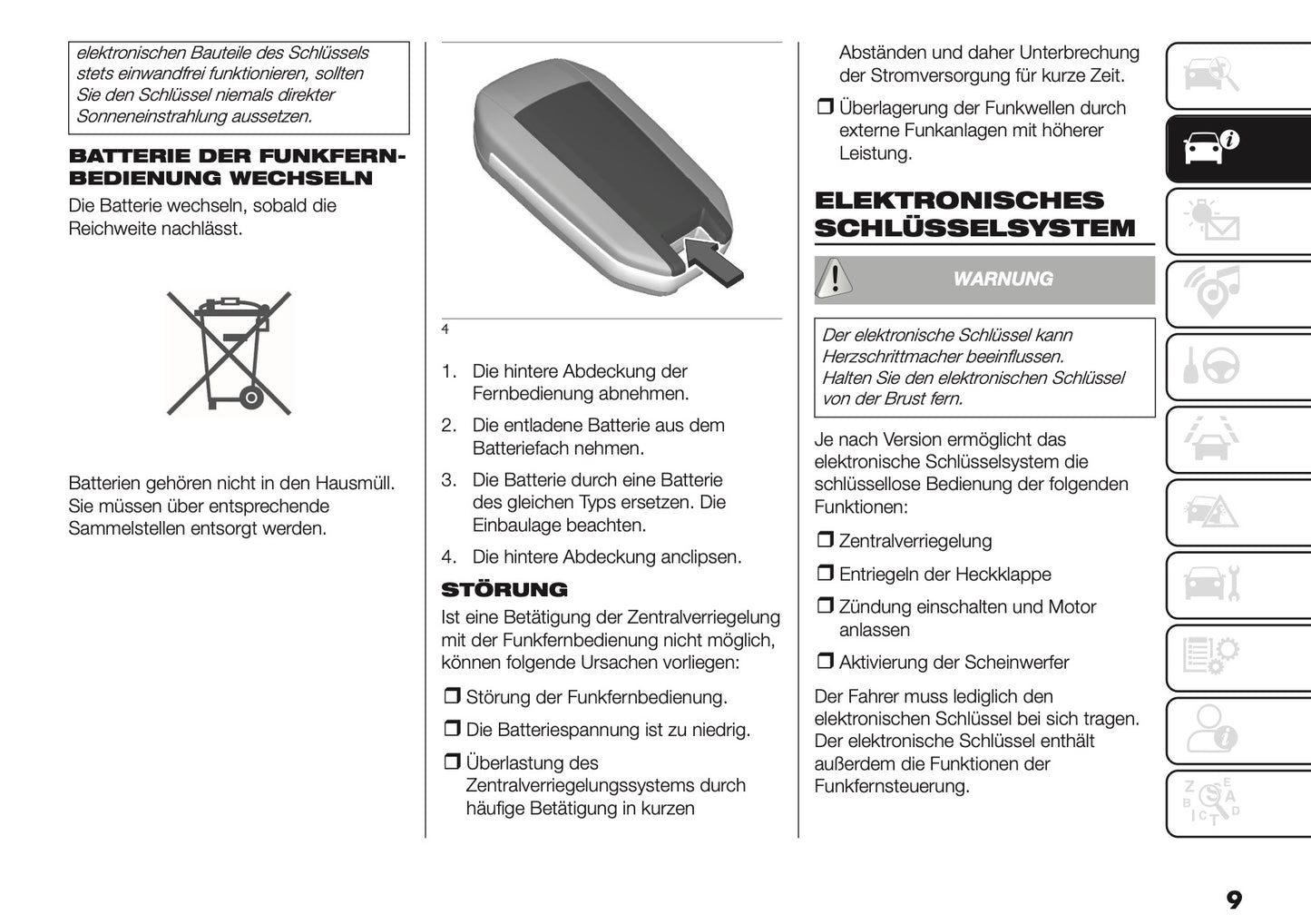 2025 Fiat Scudo/Ulysse Owner's Manual | German