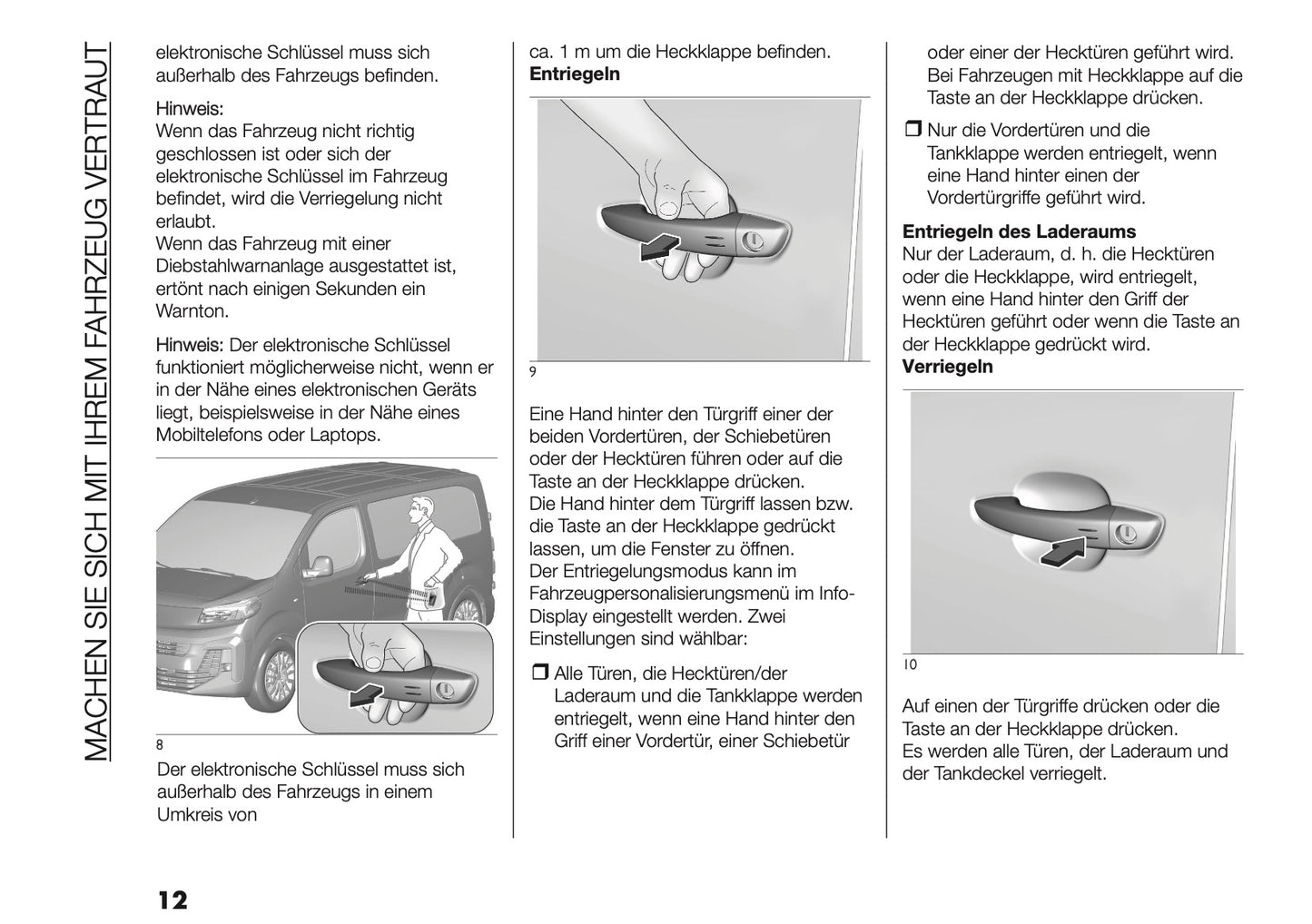 2026 Fiat Scudo/Ulysse Owner's Manual | German