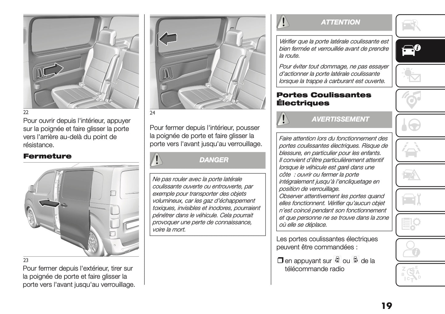 2026 Fiat Scudo/Ulysse Owner's Manual | French