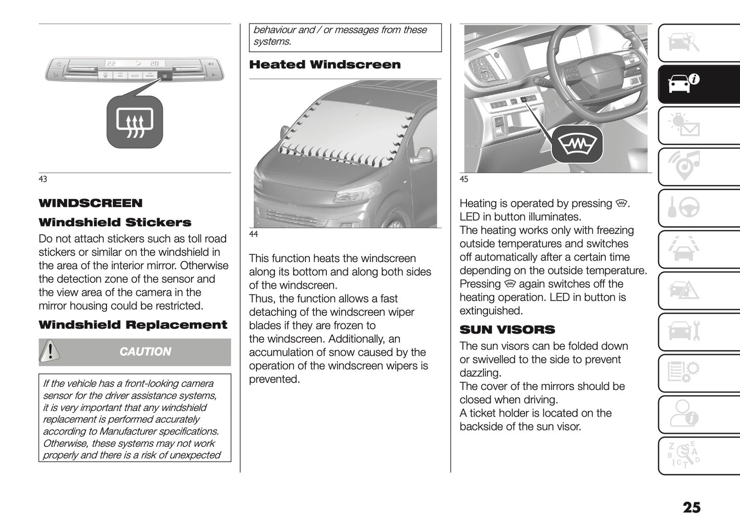 2025 Fiat Scudo/Ulysse Owner's Manual | English