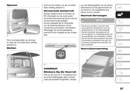 2025 Fiat Scudo/Ulysse Owner's Manual | Dutch