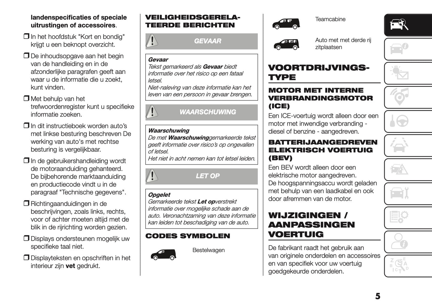 2026 Fiat Scudo/Ulysse Gebruikershandleiding | Nederlands