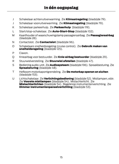 2014-2015 Ford B-Max Gebruikershandleiding | Nederlands