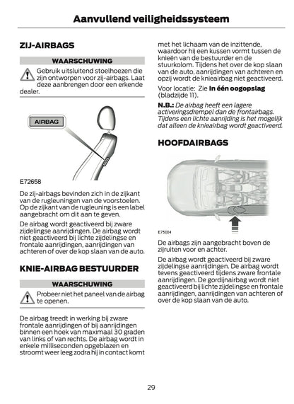 2014-2015 Ford B-Max Gebruikershandleiding | Nederlands
