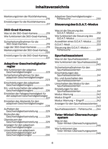 2024-2025 Ford Bronco Owner's Manual | German