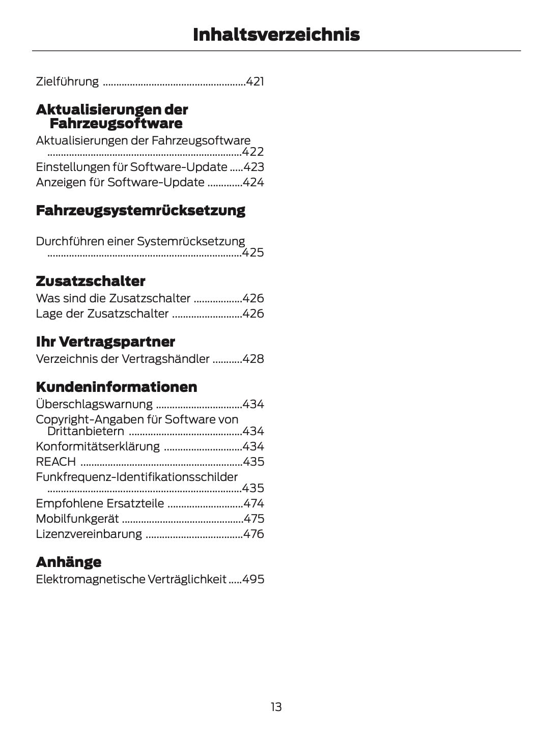 2024-2025 Ford Bronco Owner's Manual | German