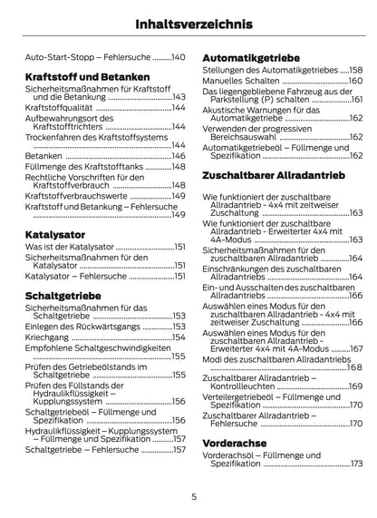 2026 Ford Bronco Owner's Manual | German