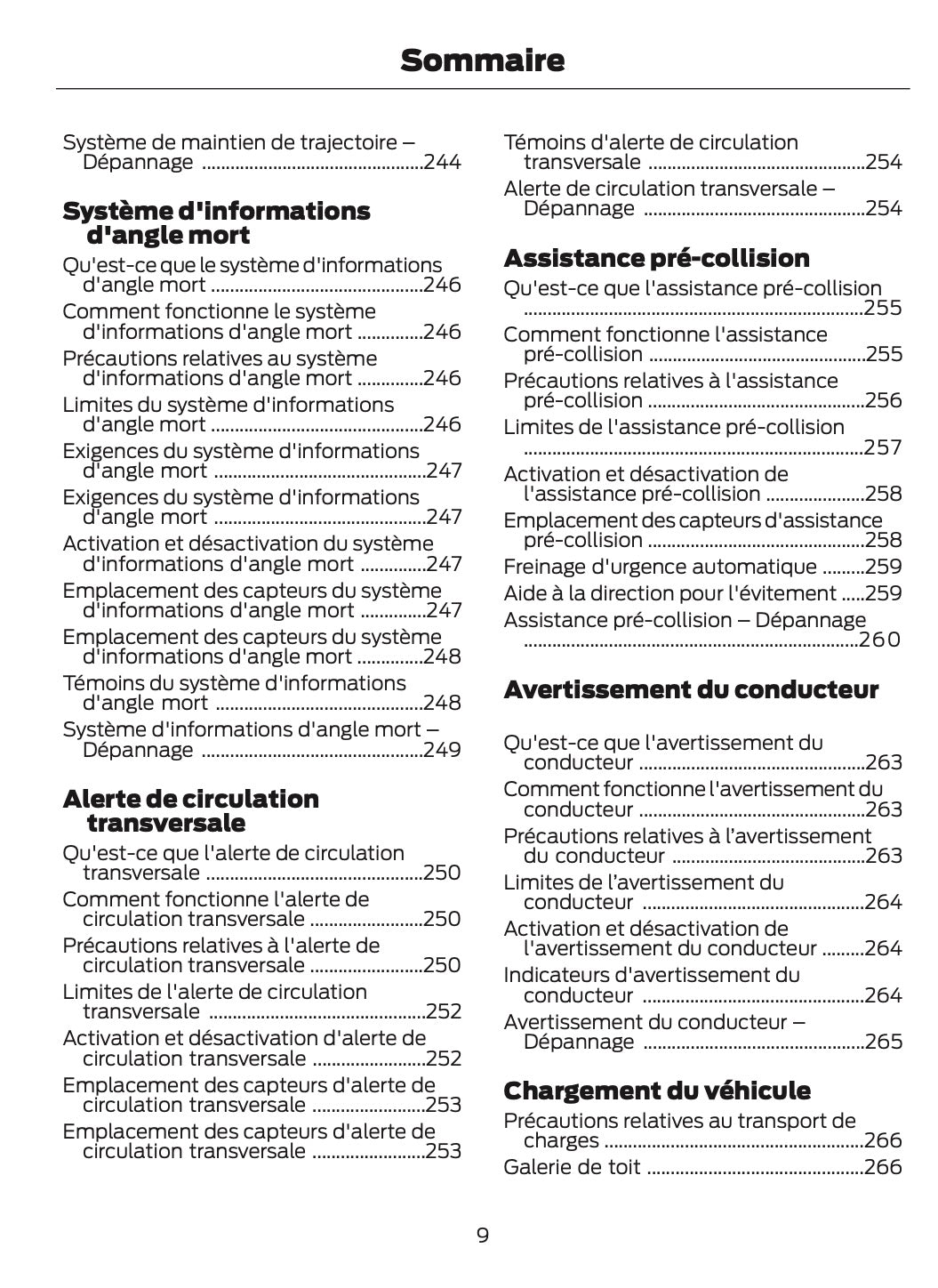 2024-2025 Ford Bronco Gebruikershandleiding | Frans