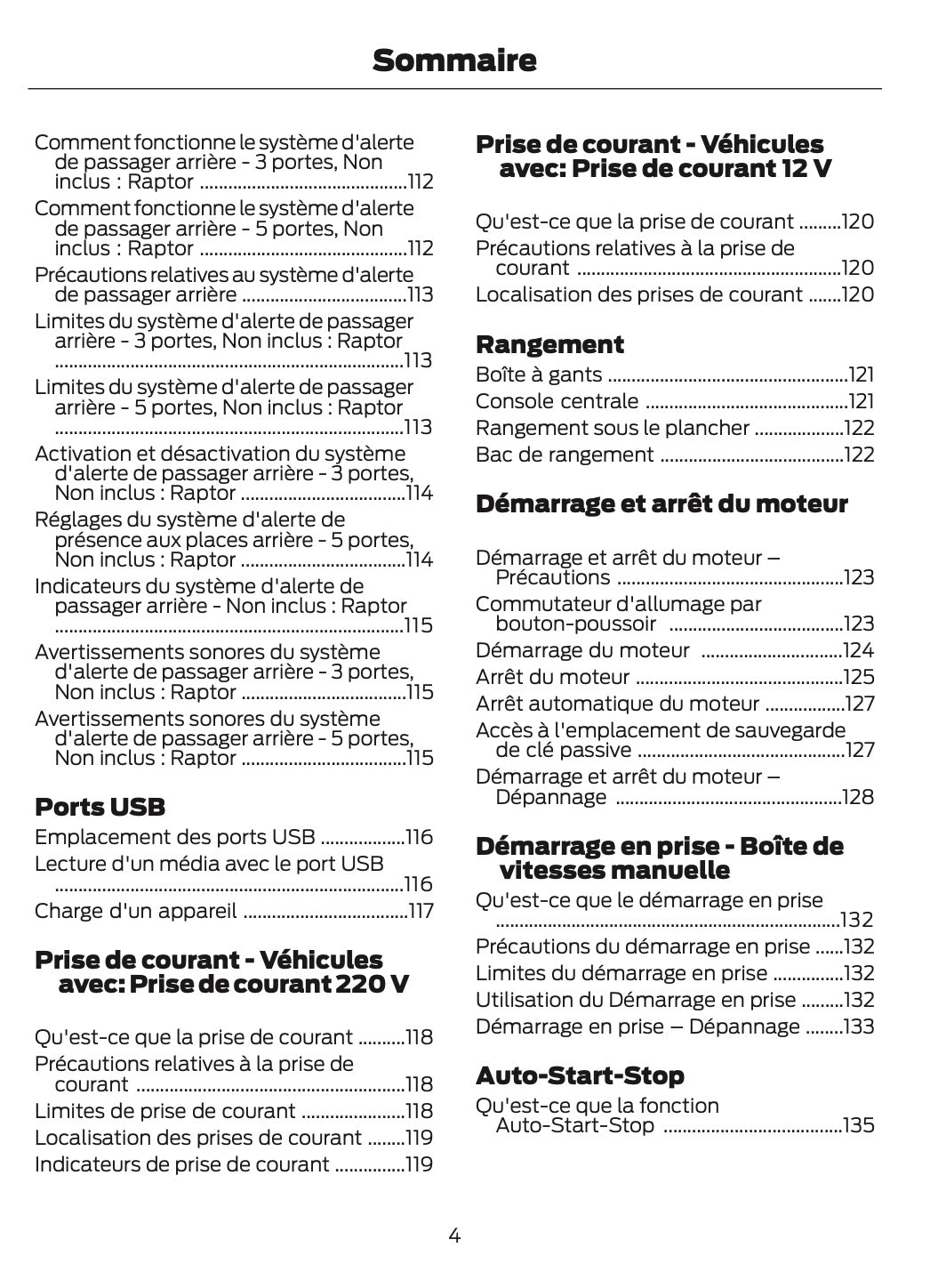 2024-2025 Ford Bronco Gebruikershandleiding | Frans