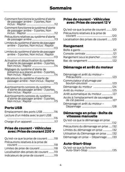 2024-2025 Ford Bronco Gebruikershandleiding | Frans