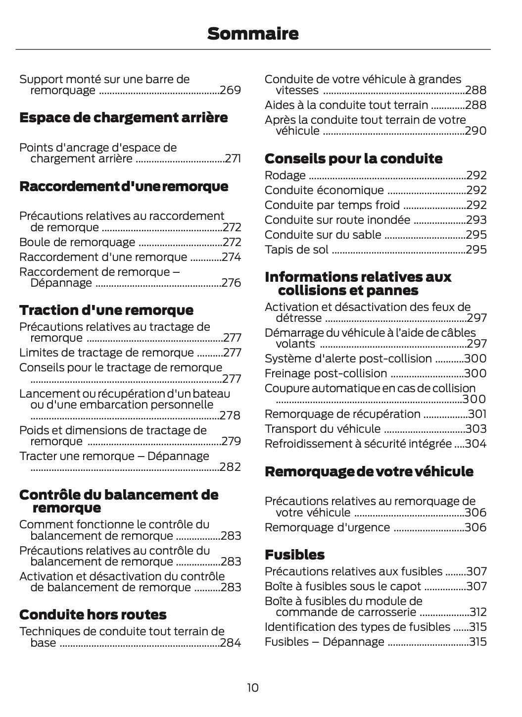 2026 Ford Bronco Owner's Manual | French