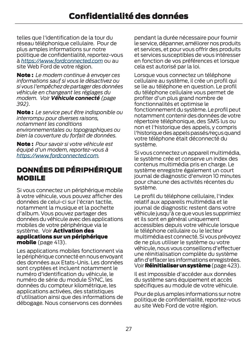 2026 Ford Bronco Owner's Manual | French