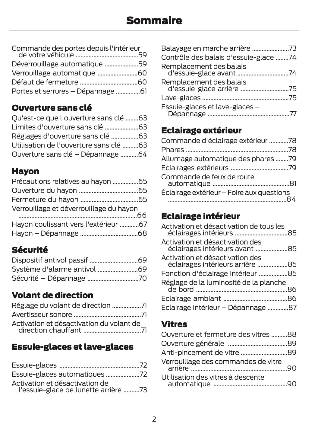 2026 Ford Bronco Owner's Manual | French