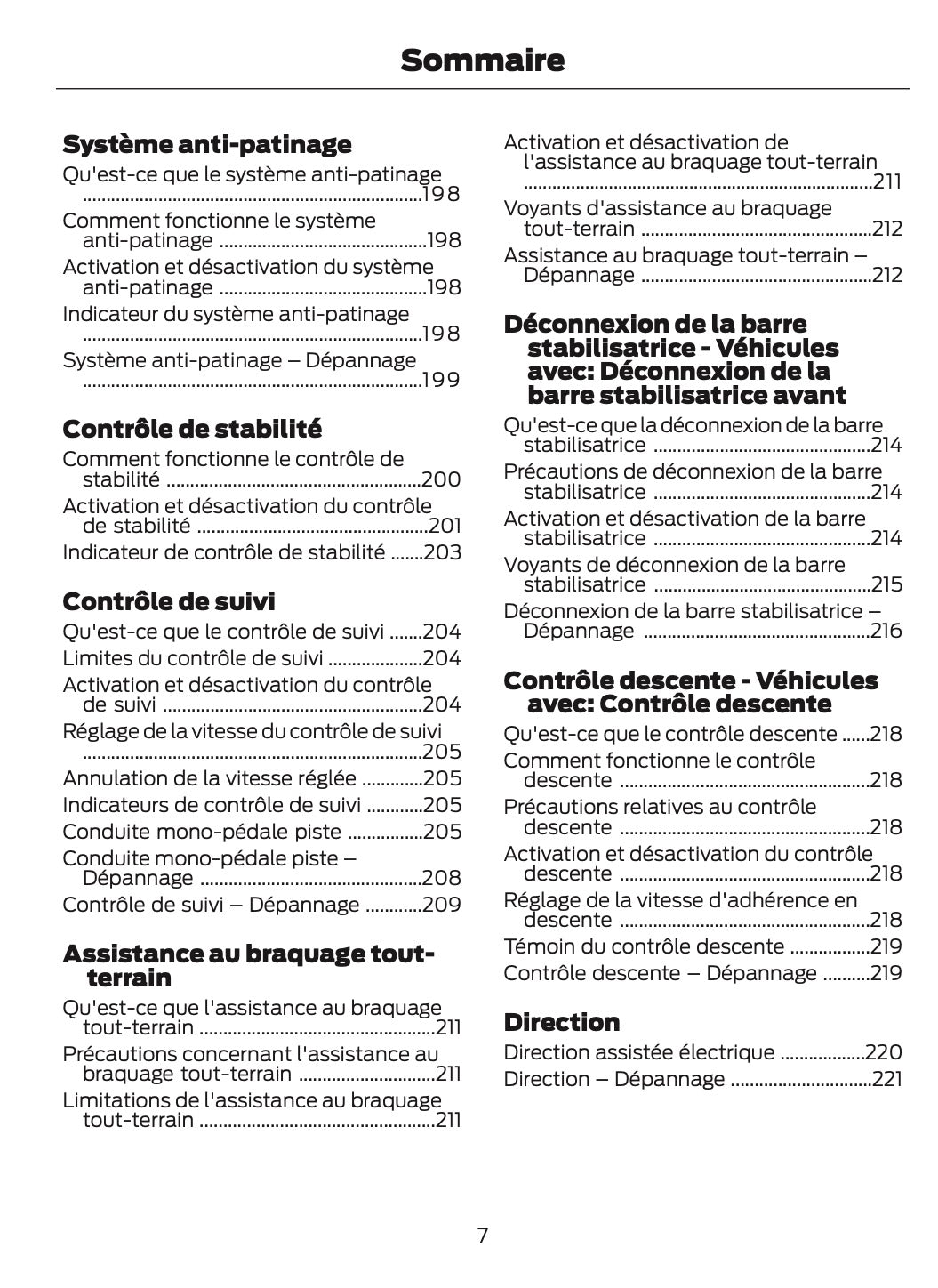 2026 Ford Bronco Owner's Manual | French