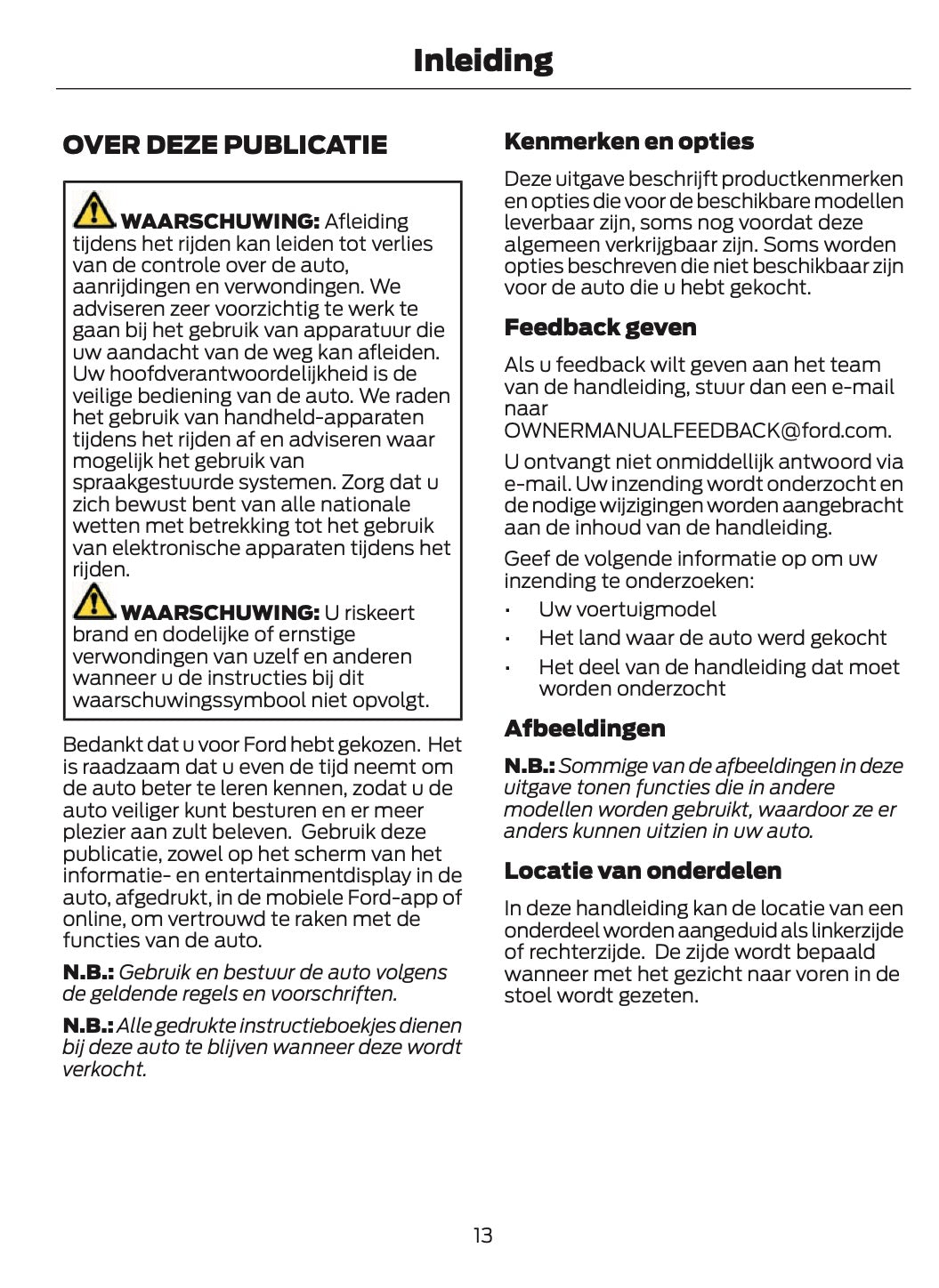 2024-2025 Ford Bronco Gebruikershandleiding | Nederlands