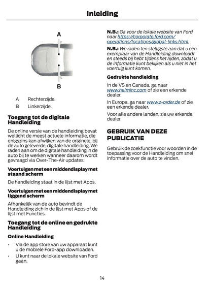 2024-2025 Ford Bronco Gebruikershandleiding | Nederlands