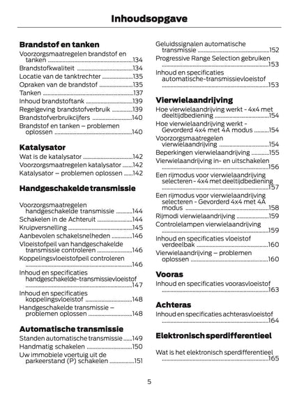 2024-2025 Ford Bronco Gebruikershandleiding | Nederlands