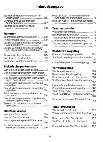 2024-2025 Ford Bronco Gebruikershandleiding | Nederlands