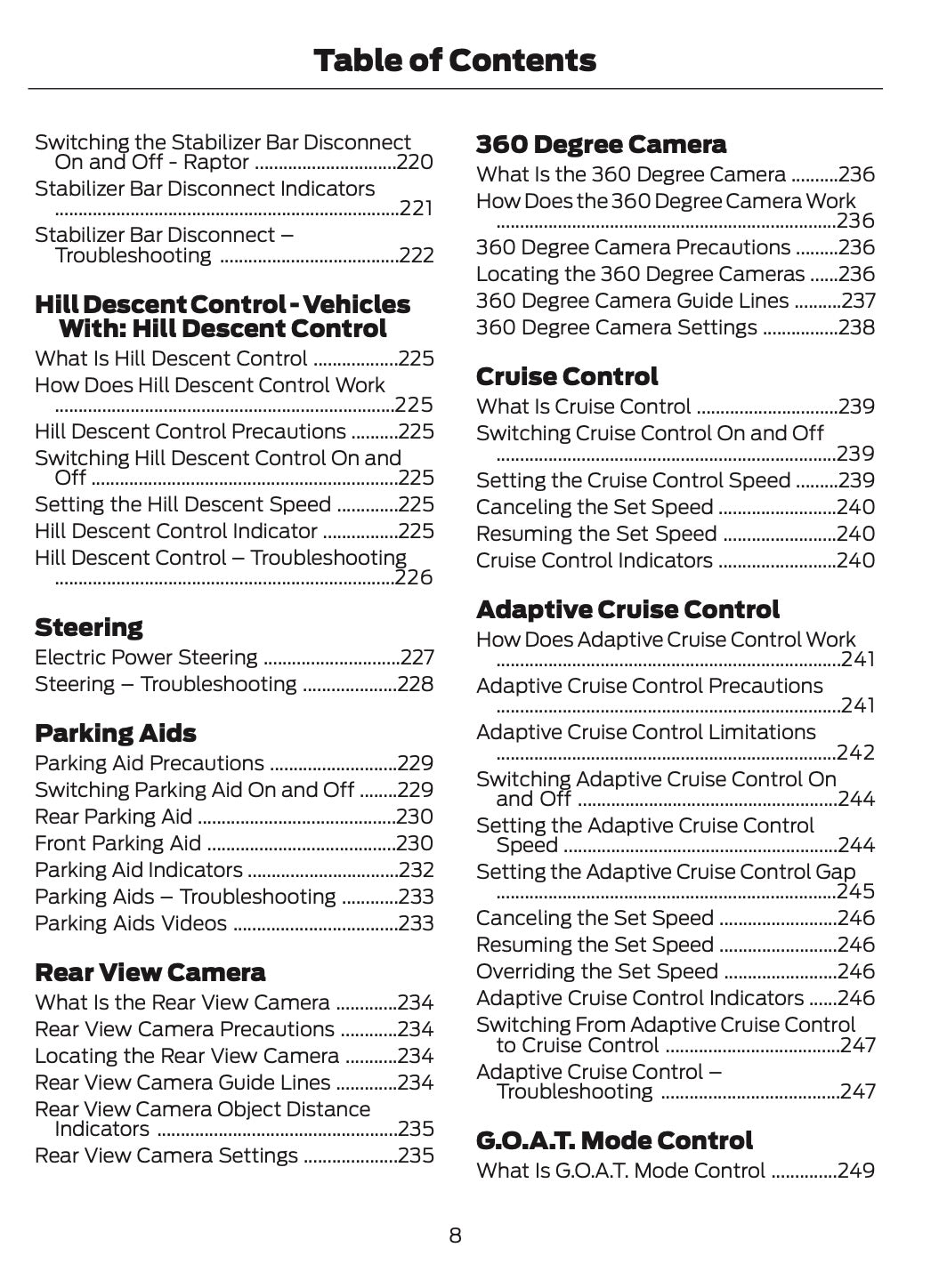 2025 Ford Bronco Owner's Manual | English US