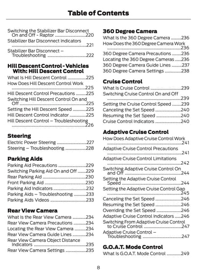 2025 Ford Bronco Owner's Manual | English US