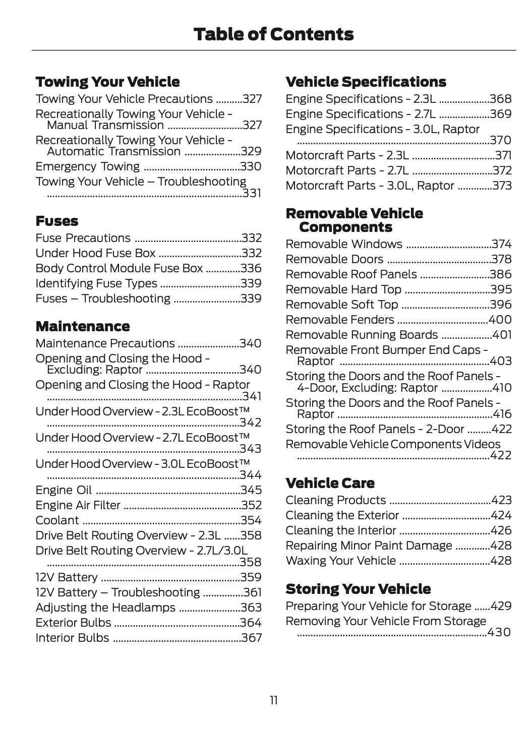 2025 Ford Bronco Owner's Manual | English US