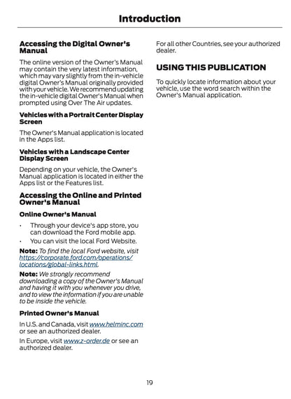 2025 Ford Bronco Owner's Manual | English US