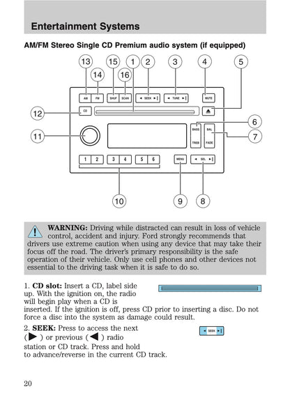2009 Ford Crown Victoria Owner's Manual | English US