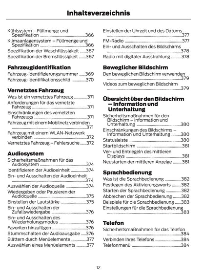 2024-2025 Ford Explorer Owner's Manual | German
