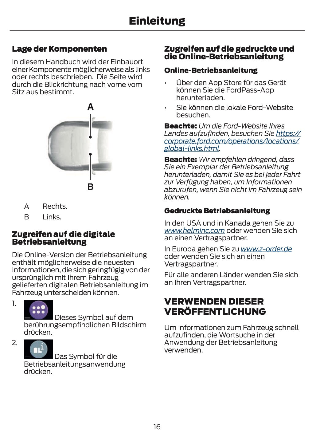 2024-2025 Ford Explorer Owner's Manual | German