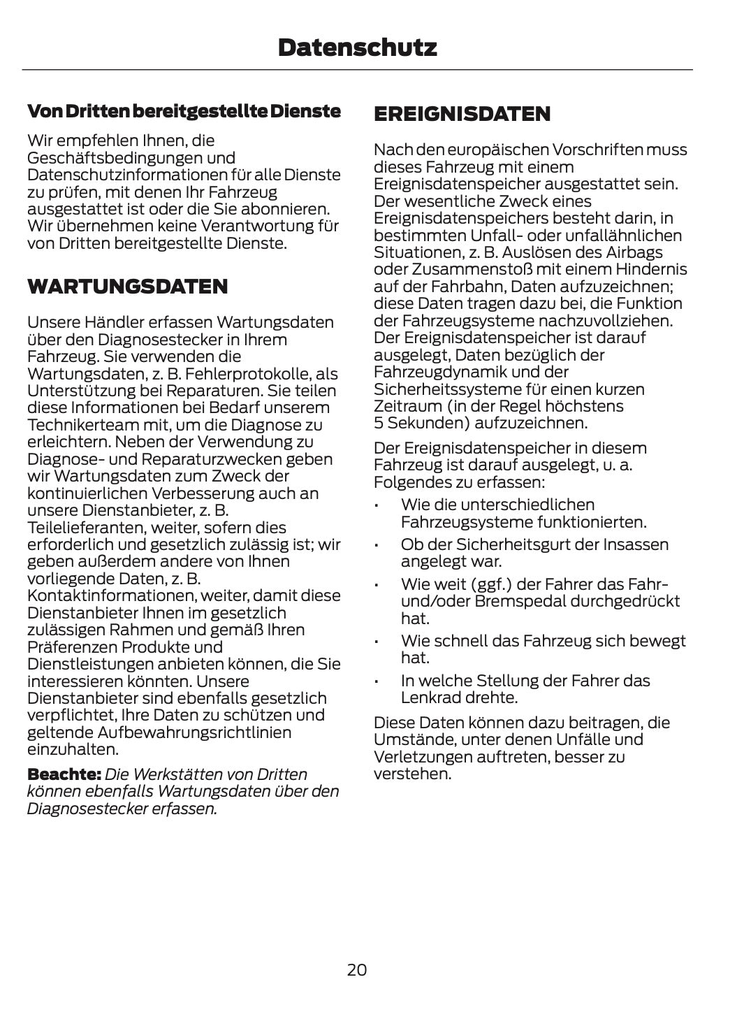 2024-2025 Ford Explorer Owner's Manual | German