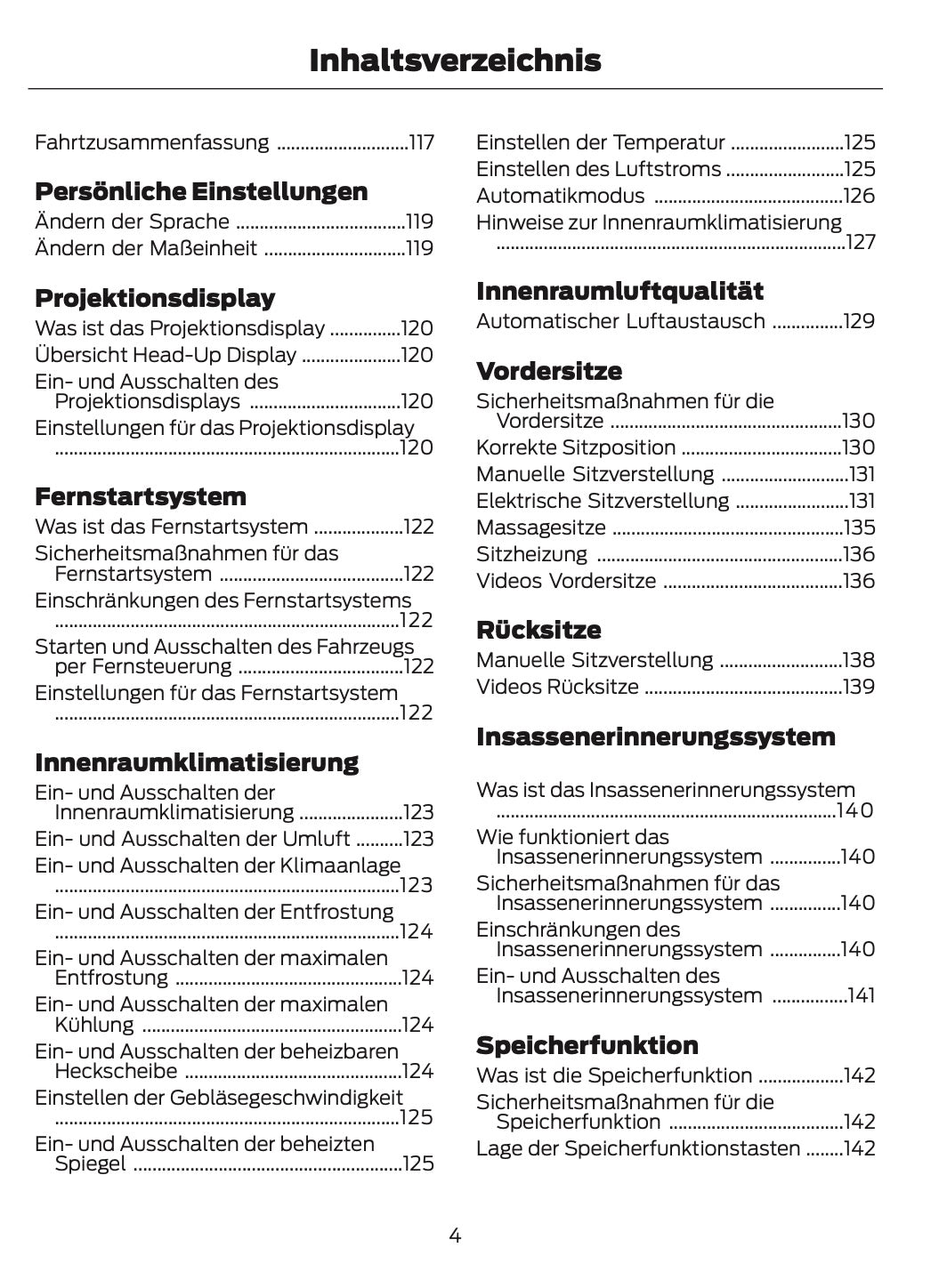 2024-2025 Ford Explorer Owner's Manual | German