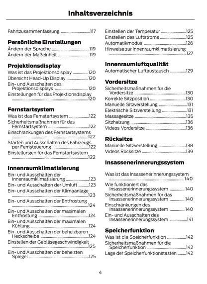 2024-2025 Ford Explorer Owner's Manual | German