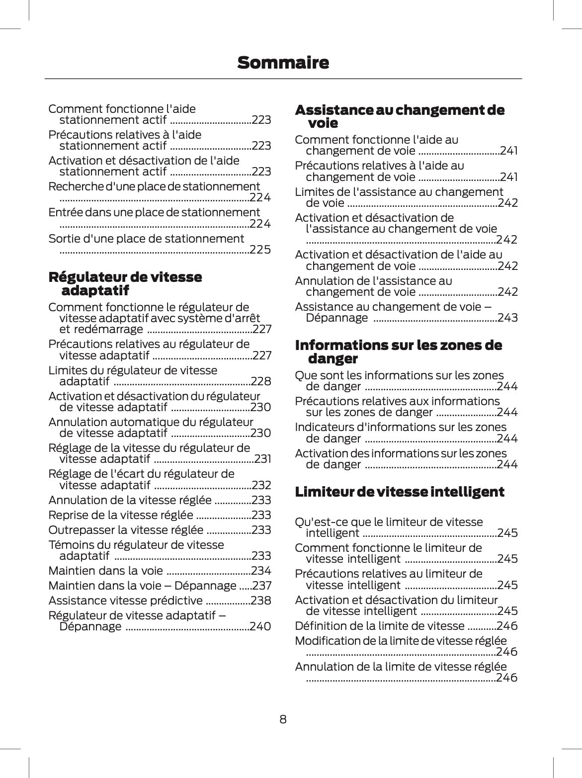 2024-2025 Ford Explorer Manuel du propriétaire | Français