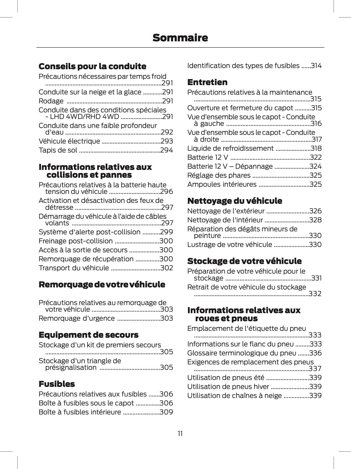 2024-2025 Ford Explorer Manuel du propriétaire | Français