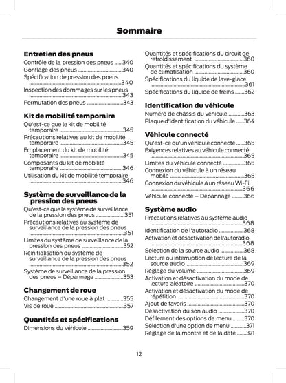 2024-2025 Ford Explorer Manuel du propriétaire | Français