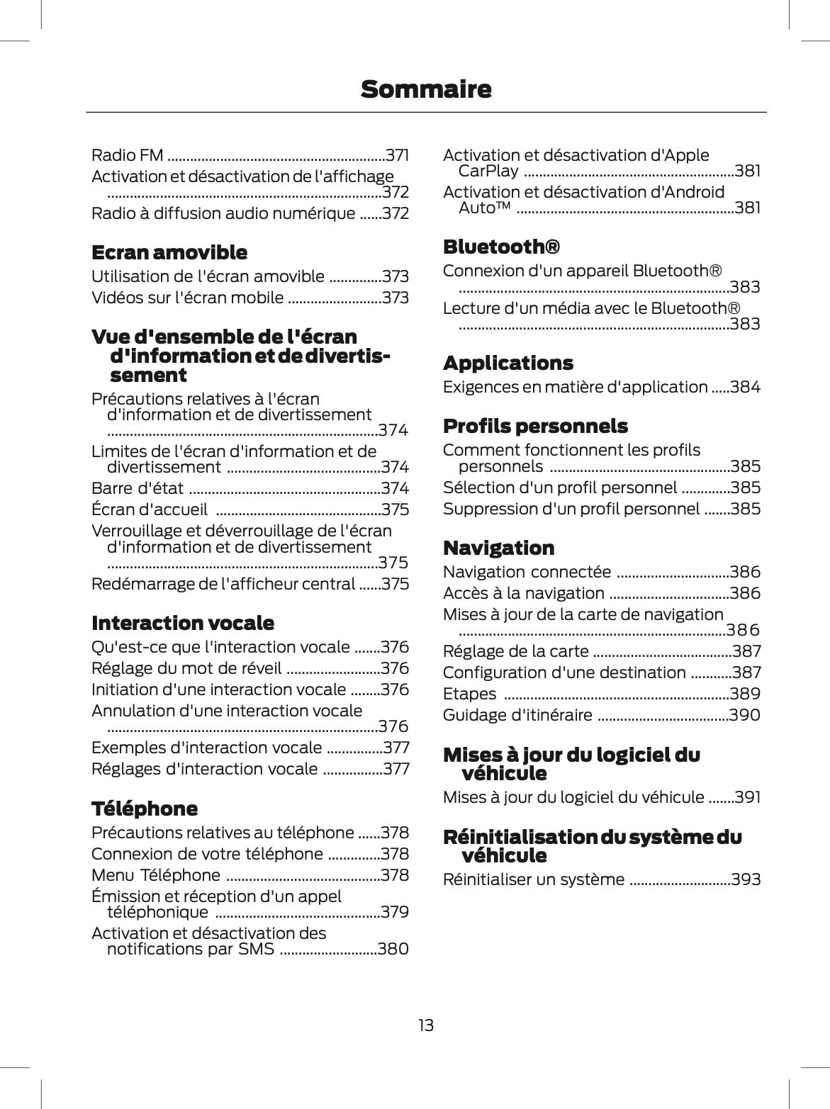 2024-2025 Ford Explorer Manuel du propriétaire | Français