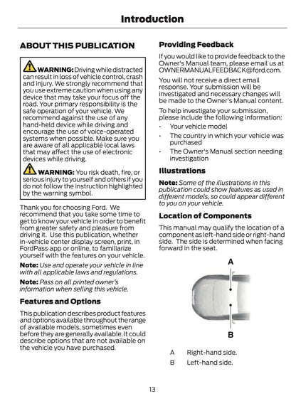 2024-2025 Ford Explorer Owner's Manual | English