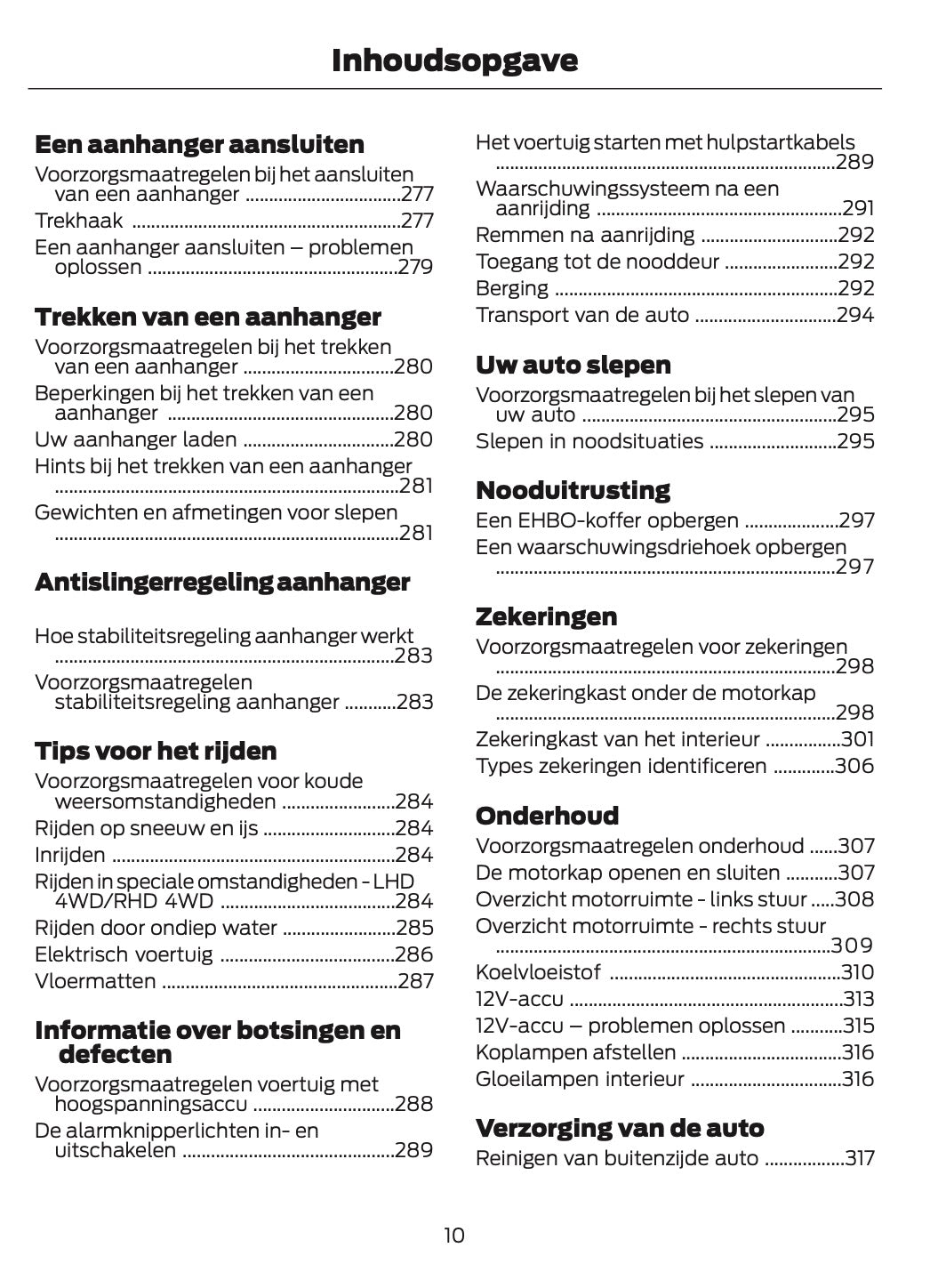 2024-2025 Ford Explorer Owner's Manual | Dutch