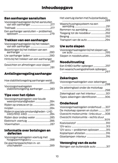 2024-2025 Ford Explorer Owner's Manual | Dutch